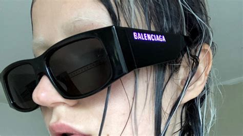 balenciaga led sunglasses dupe
